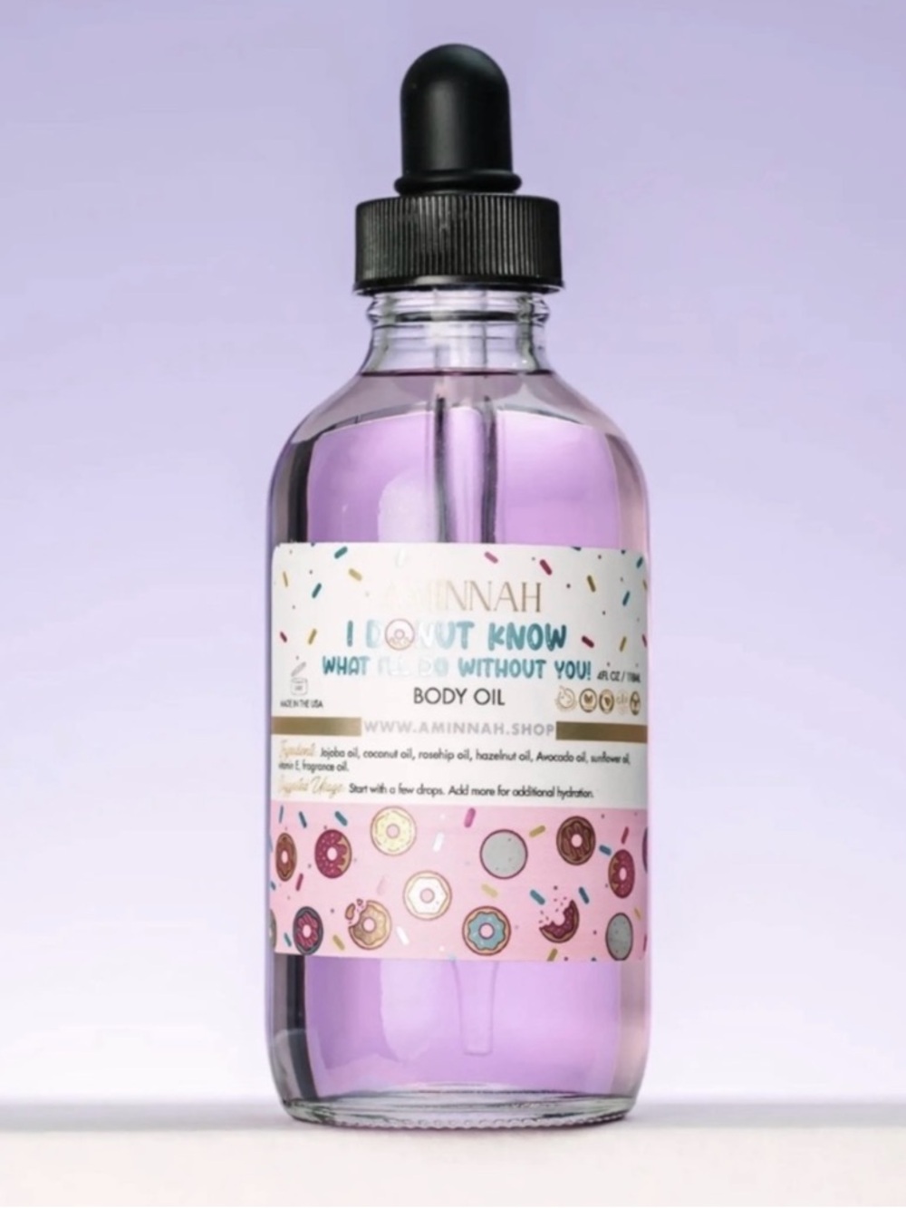 *Buy Now* Aminnah “I DONUT know what I'll do without you!" Body Oil